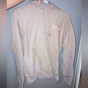 Champion Light Tan Pullover Hoodie